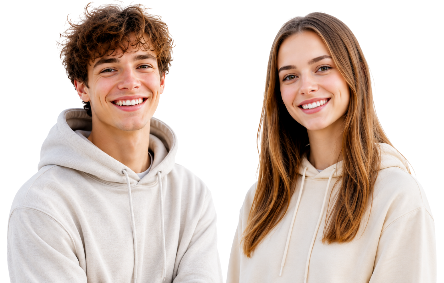 Dva smící studenti – uživatelé QuickJOBS
